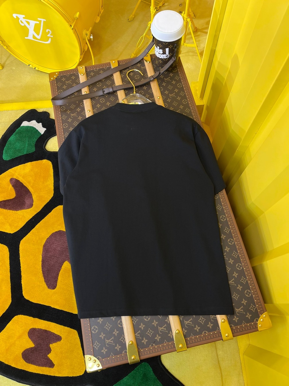 Tee Dior Alps Logo Black Ss2022