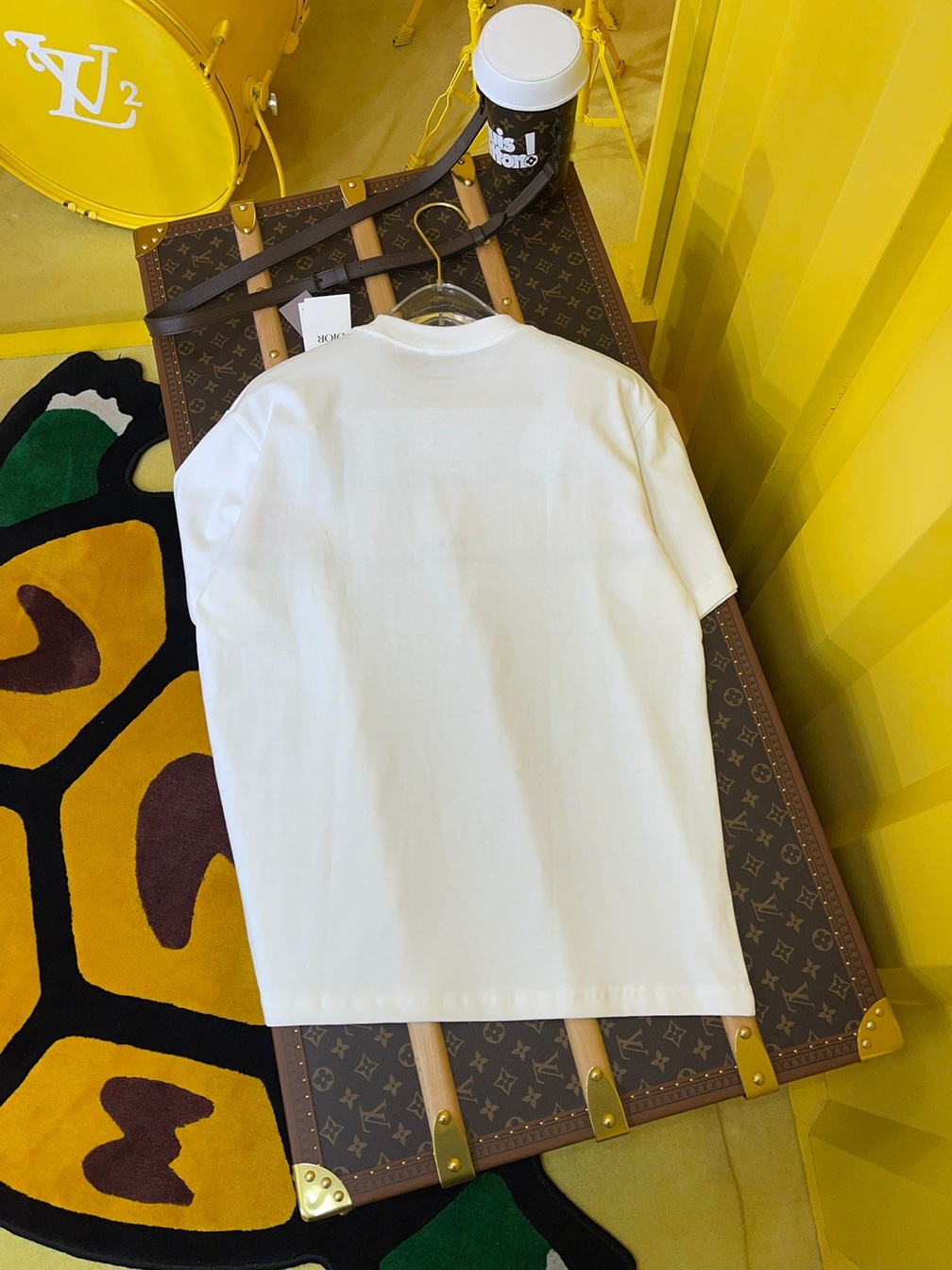 Tee Dior Alps Logo White Ss2022