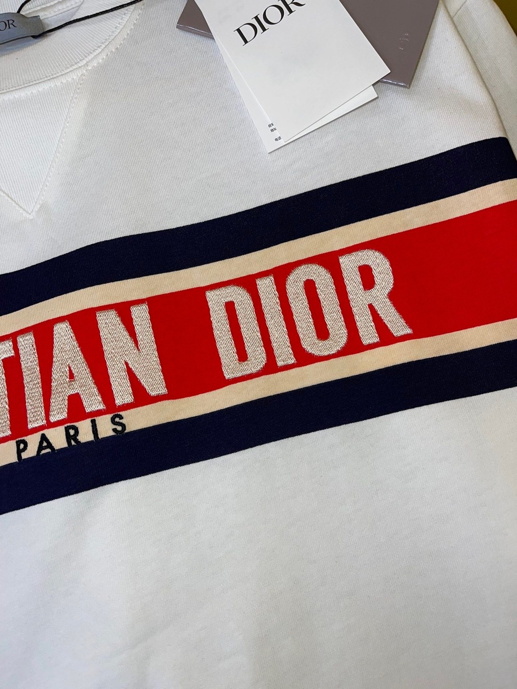Tee Dior Alps Logo White Ss2022