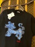 Tee Dior Blue Cat Blue Ss2022