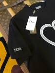 Tee Dior Cd Heart Black Ss2022