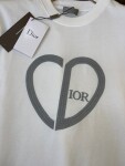 Tee Dior Cd Heart White Ss2022