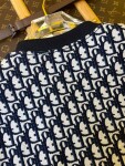Tee Dior Oblique Dark Blue Ss2022