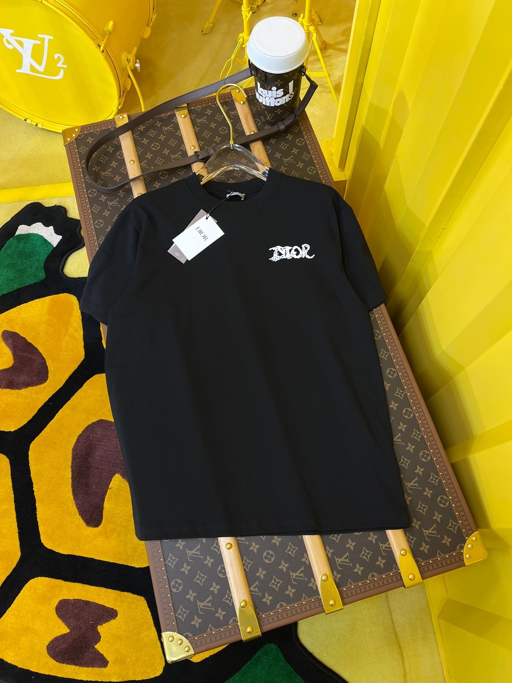 Tee Dior Peter Doig Black Ss2022