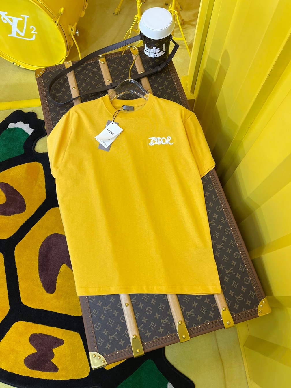 Tee Dior Peter Doig Yellow Ss2022