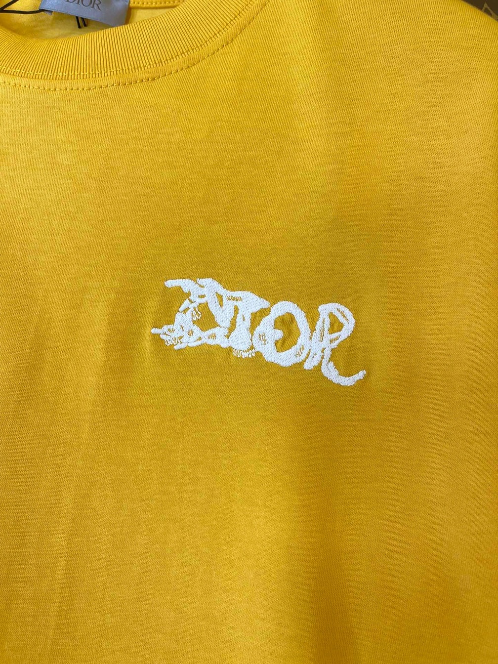 Tee Dior Peter Doig Yellow Ss2022