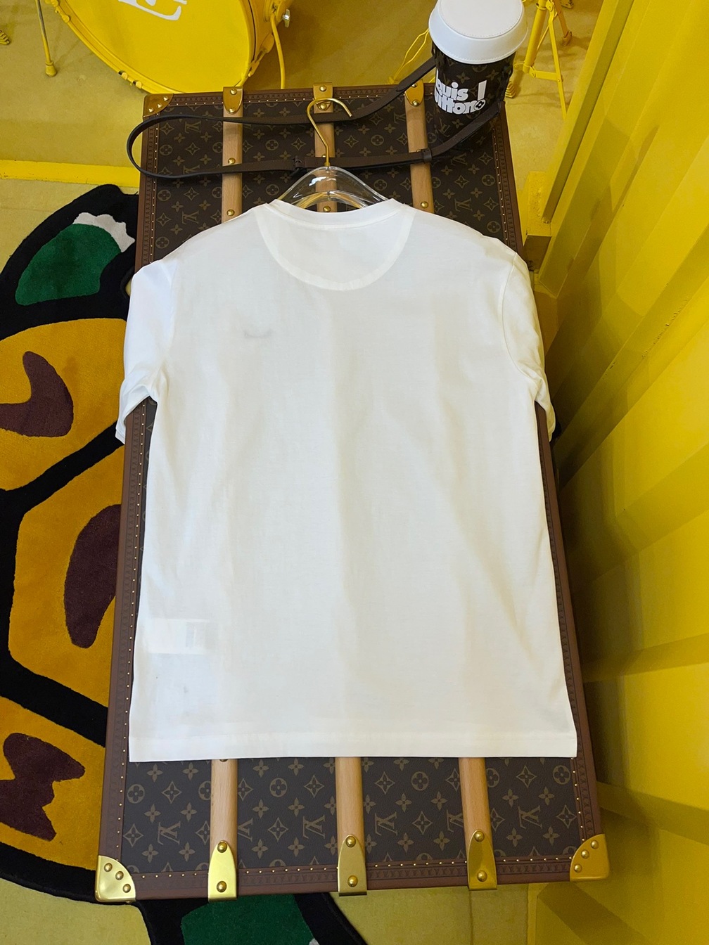 Tee Fendi Logo Eyes White Ss2022