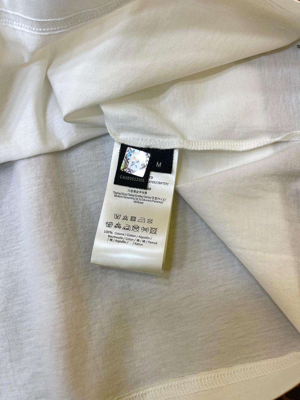 Tee Fendi Logo Eyes White Ss2022