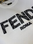 Tee Fendi White Snake Ss2022