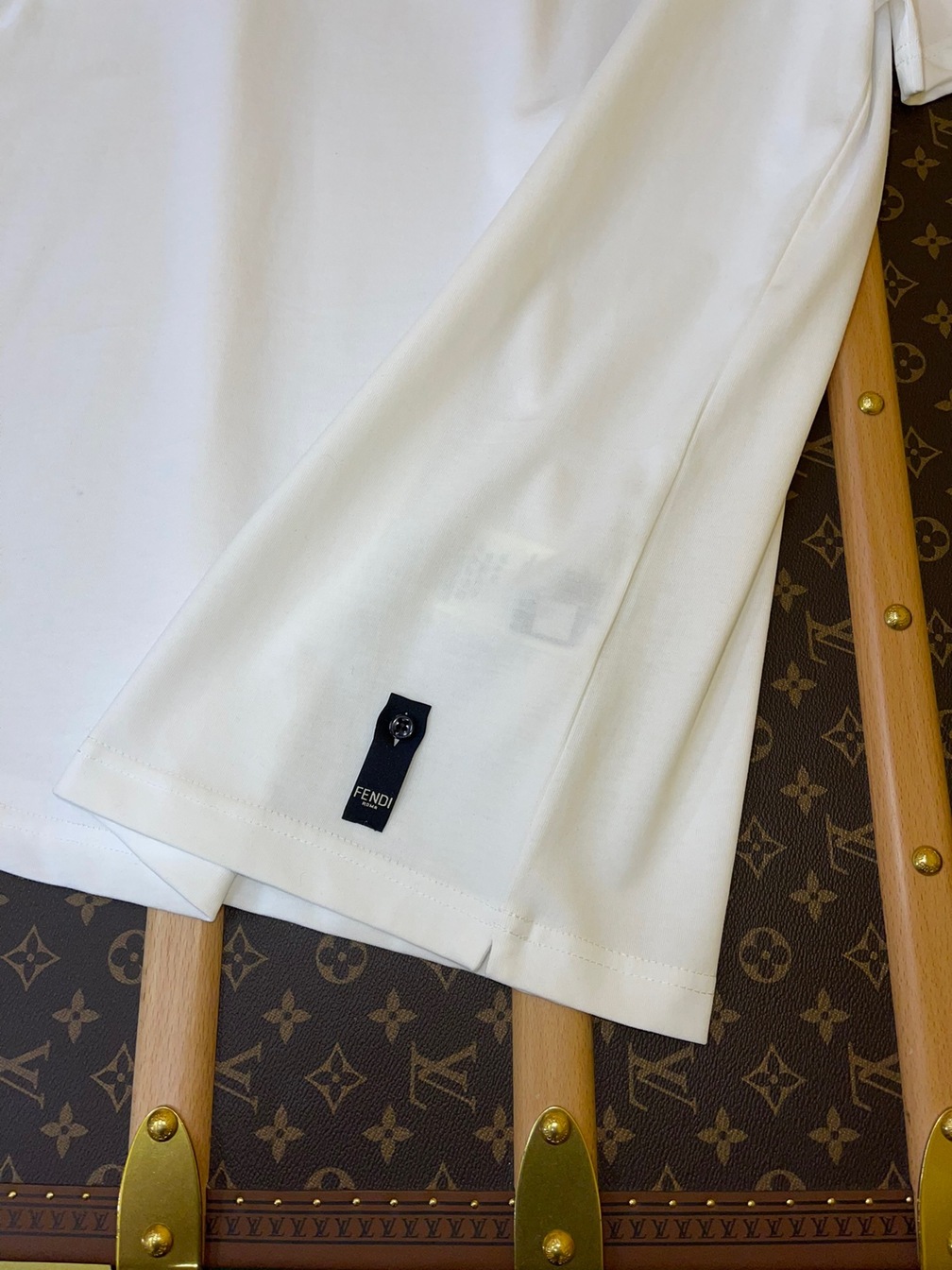 Tee Fendi White Snake Ss2022