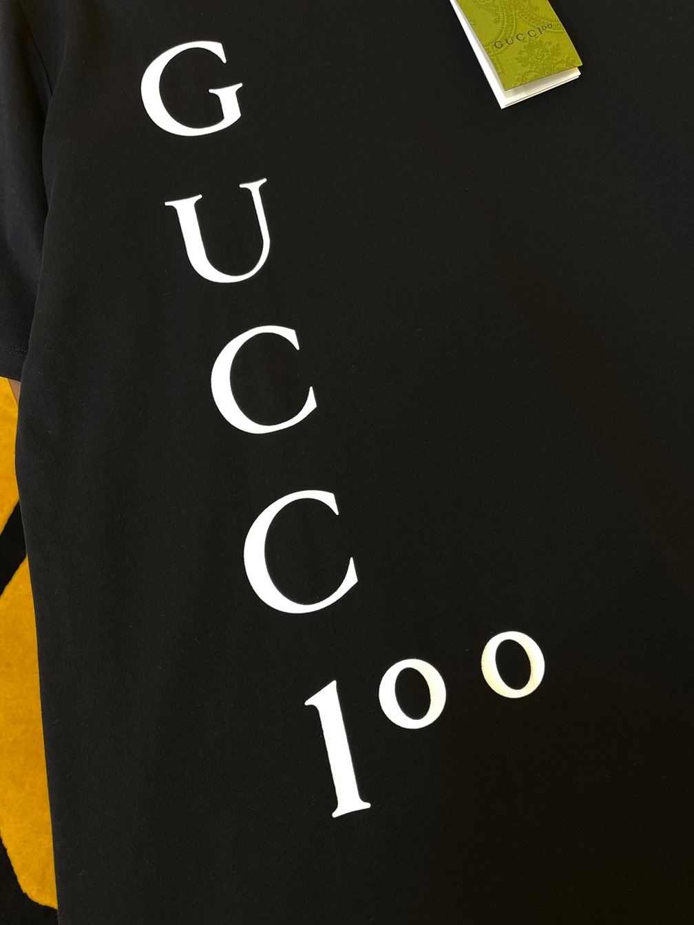 Tee Gucci 100 New Black Ss2022