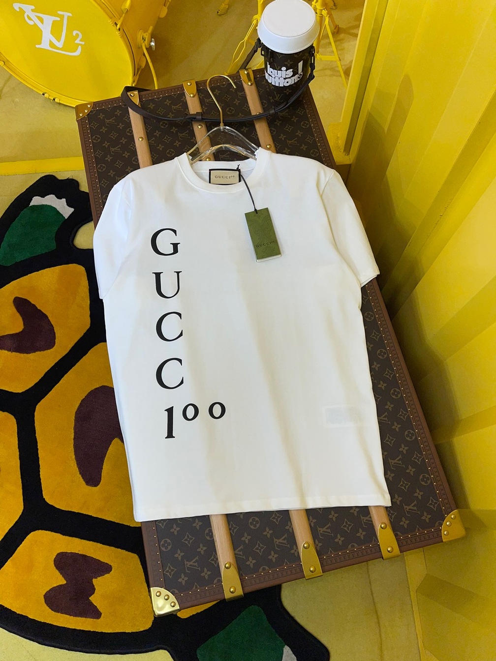 Tee Gucci 100 New White Ss2022