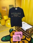 Tee Gucci Fake Logo New Black Ss2022