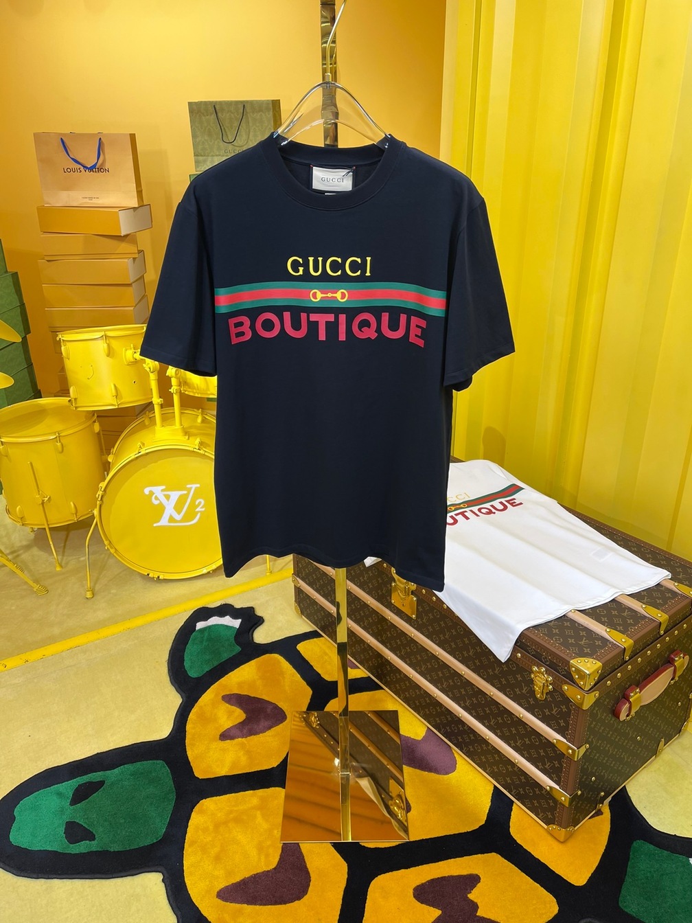 Tee Gucci Horsebit Black Ss2022