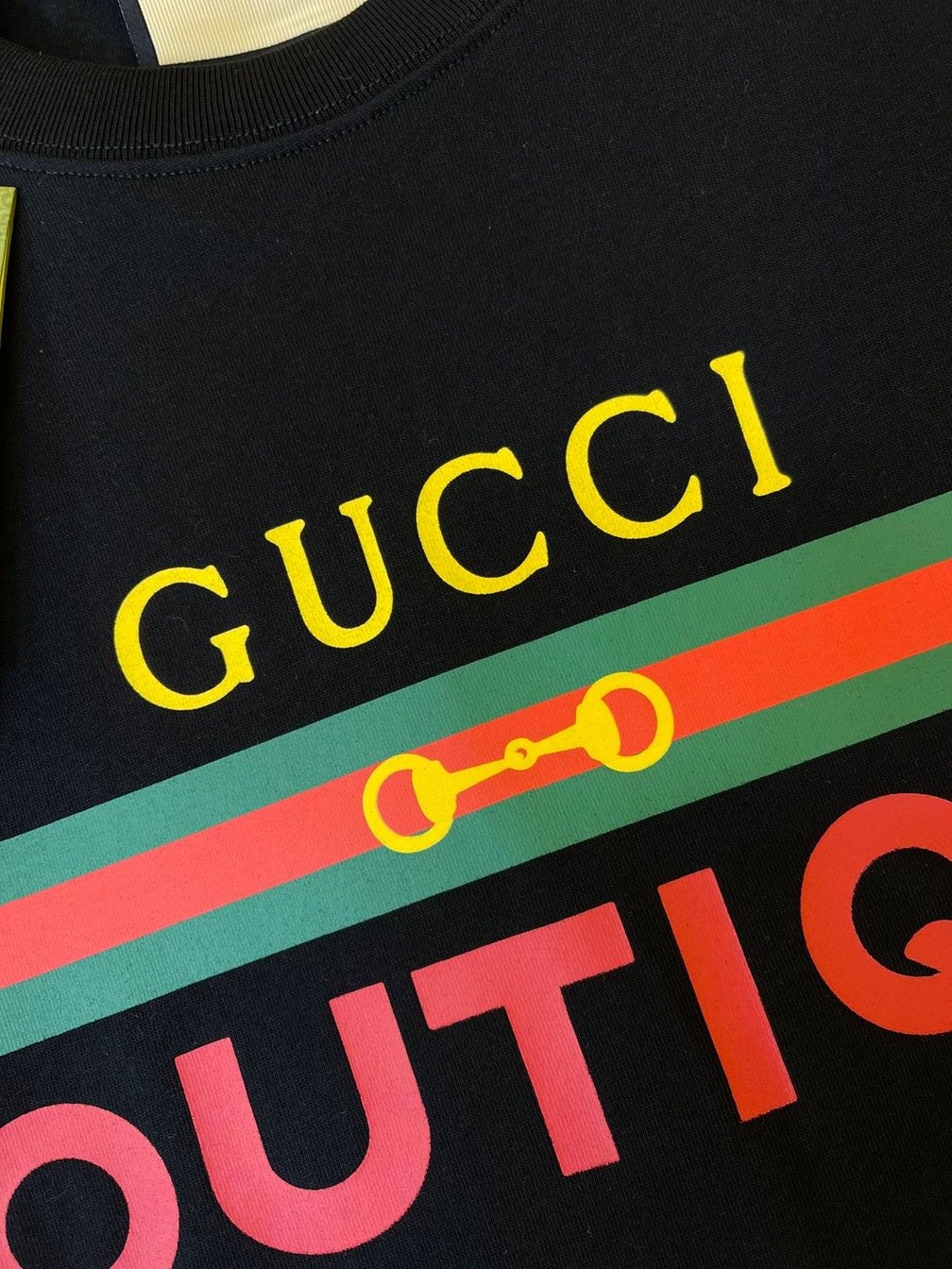 Tee Gucci Horsebit Black Ss2022