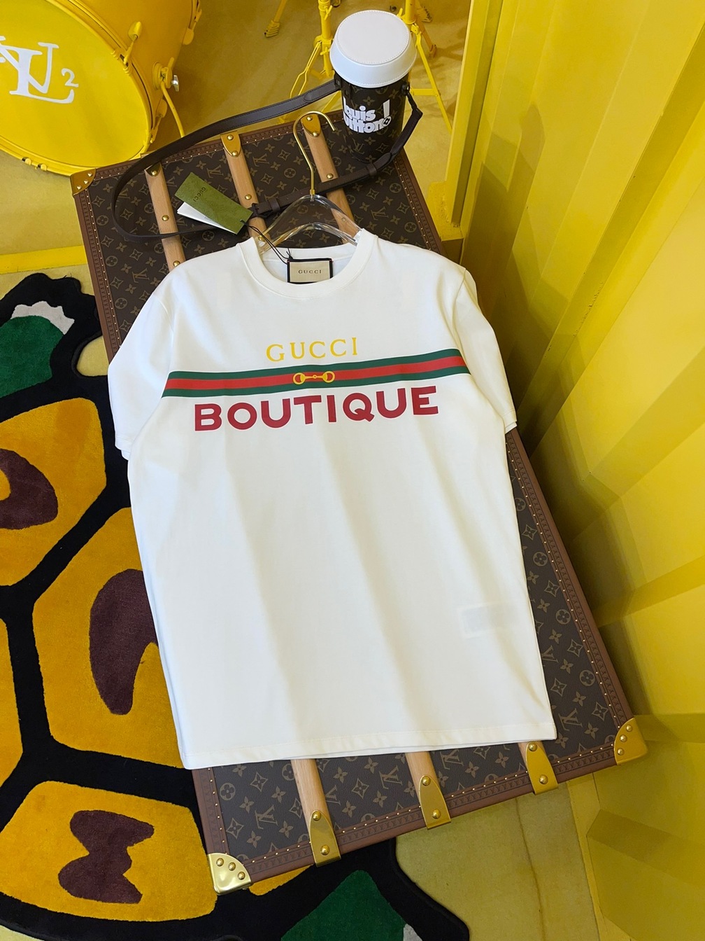 Tee Gucci Horsebit White Ss2022