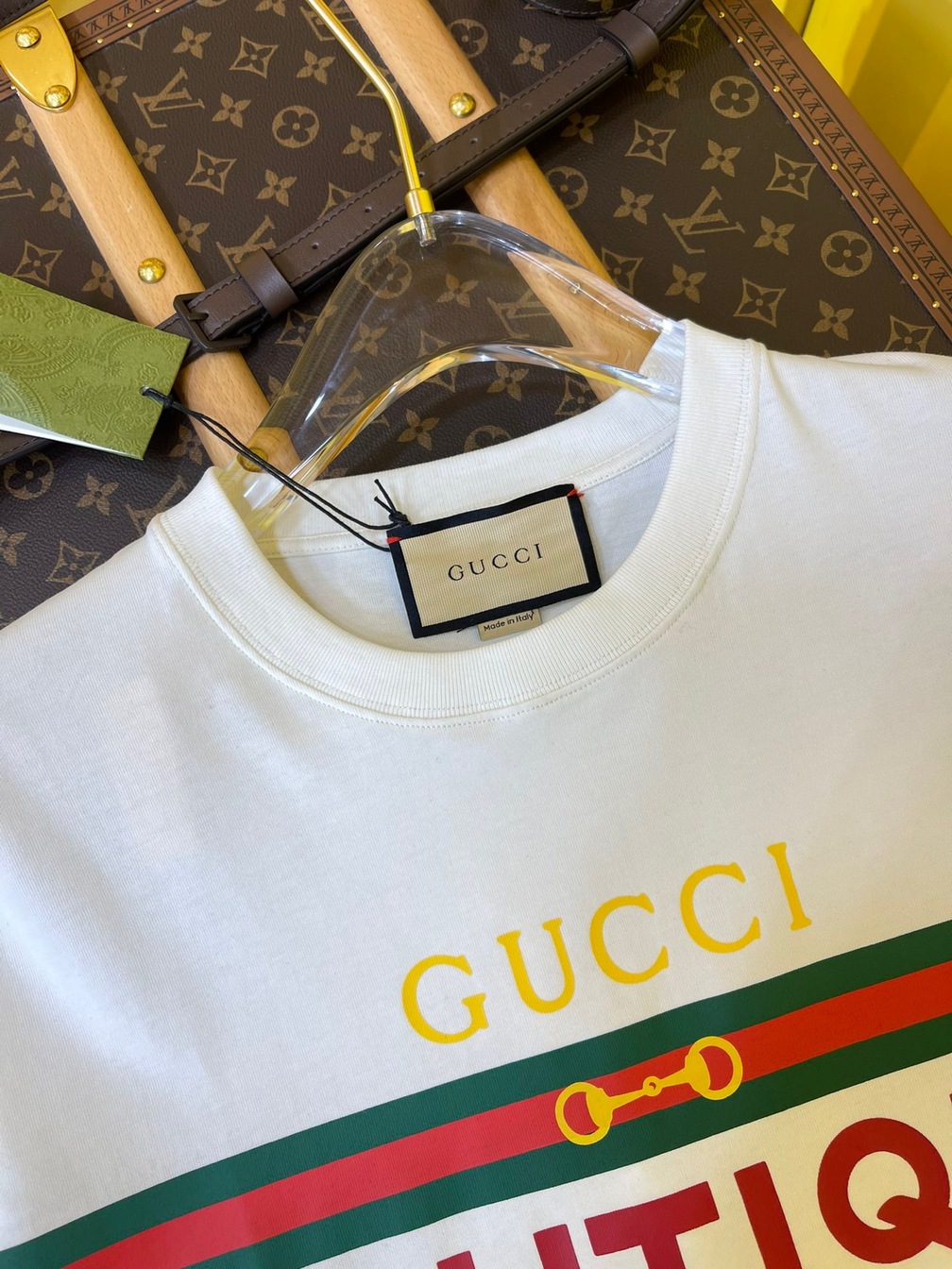Tee Gucci Horsebit White Ss2022