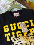 Tee Gucci Tiger Head Black Ss2022