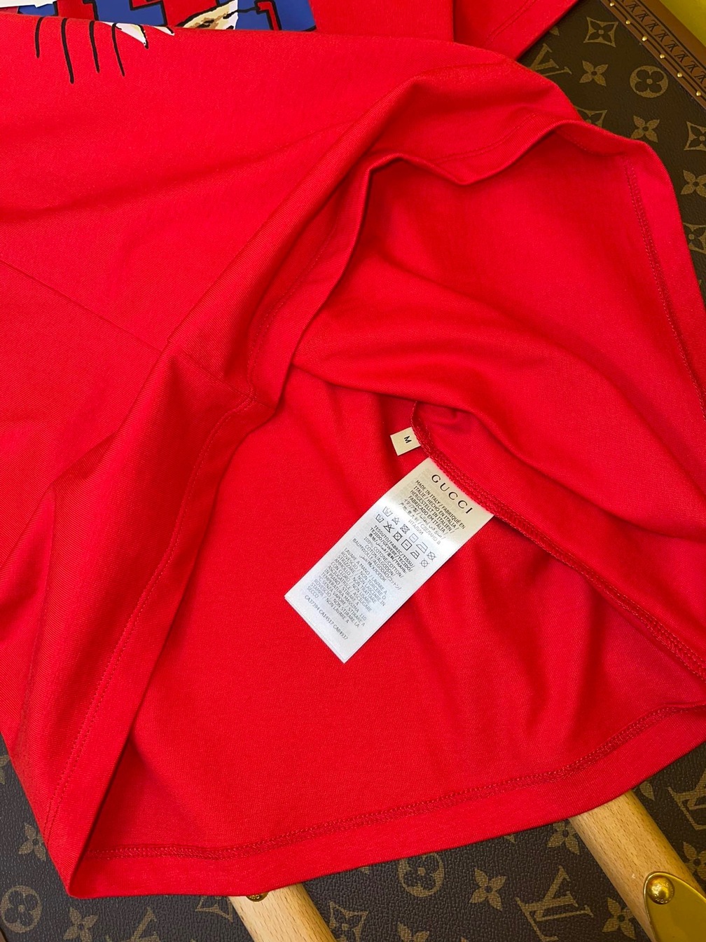 Tee Gucci Tiger Head Red Ss2022