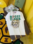 Tee Gucci Tiger Head White Ss2022