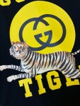 Tee Gucci Tiger Run Black Ss2022