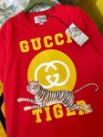 Tee Gucci Tiger Run Red Ss2022