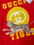 Tee Gucci Tiger Run Red Ss2022