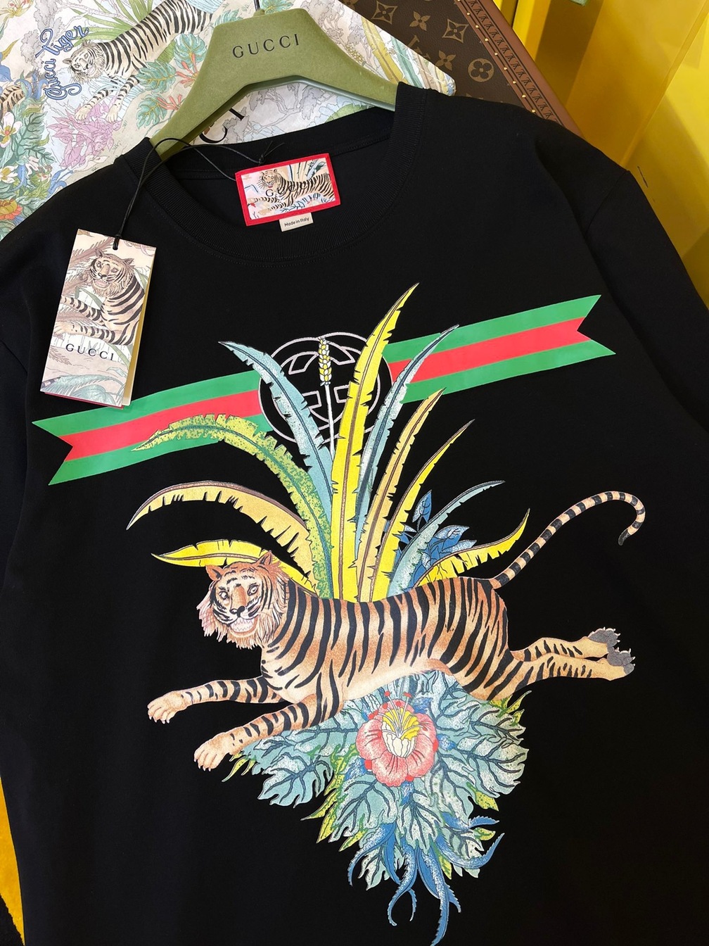 Tee Gucci Tiger Signature Ss2022