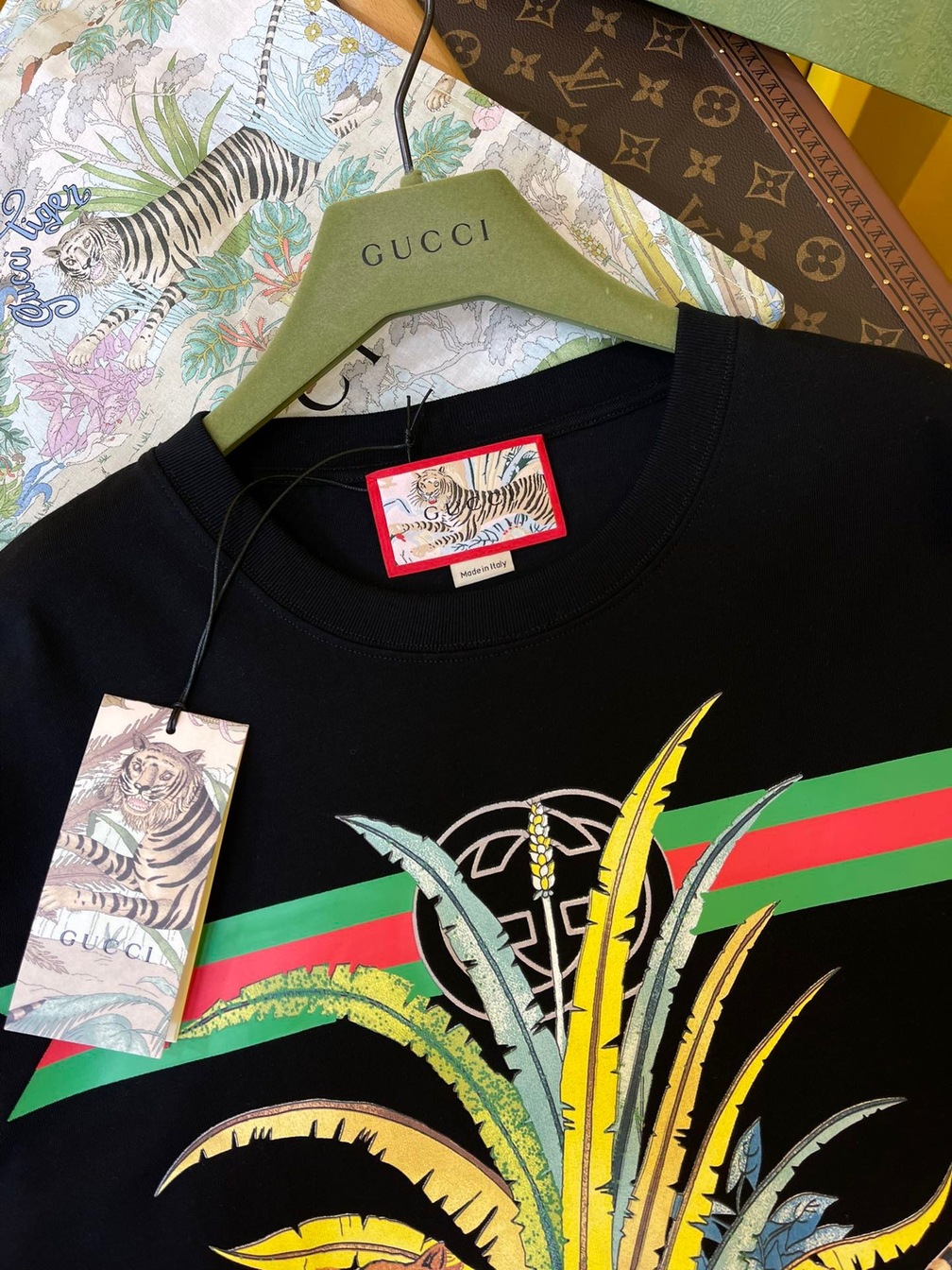 Tee Gucci Tiger Signature Ss2022