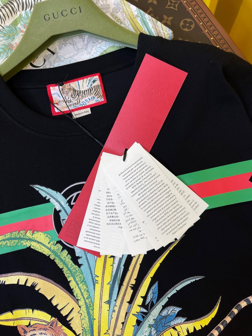 Tee Gucci Tiger Signature Ss2022