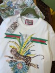 Tee Gucci Tiger Signature White Ss2022
