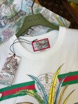 Tee Gucci Tiger Signature White Ss2022