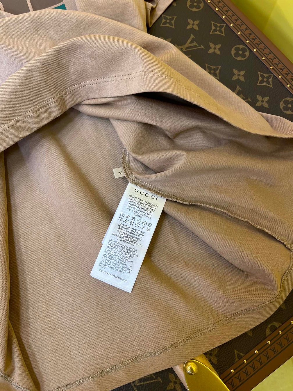 Tee Gucci X Tnf Basic Beige Ss2022