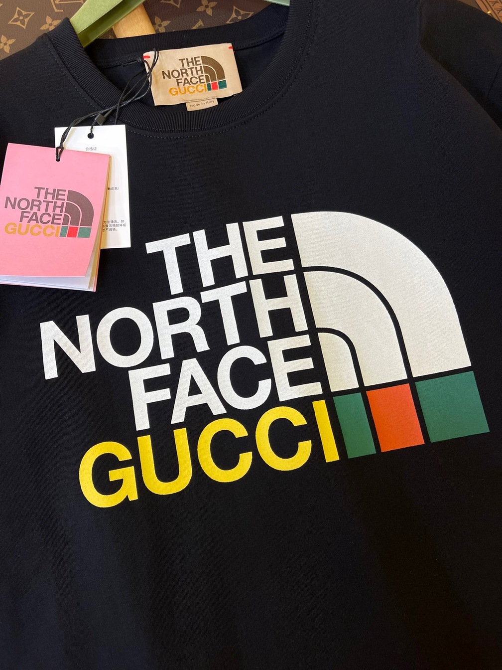 Tee Gucci X Tnf Basic Black Ss2022