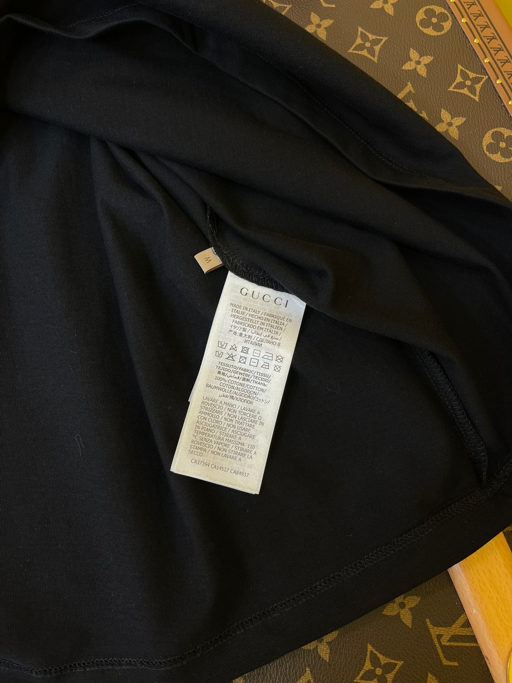 Tee Gucci X Tnf Basic Black Ss2022