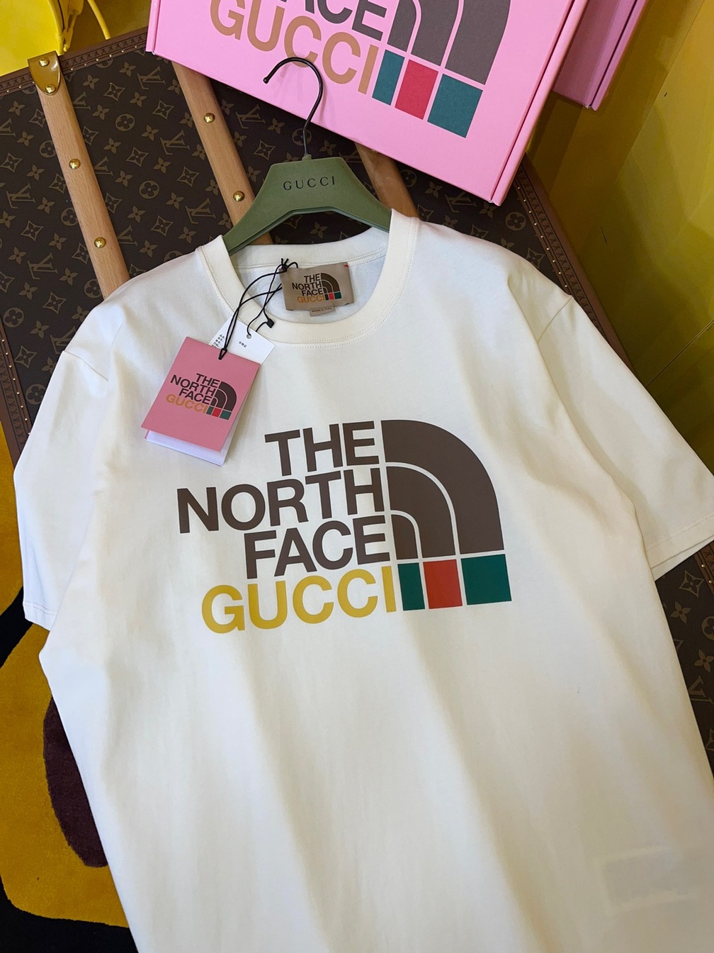 Tee Gucci X Tnf Basic White Ss2022