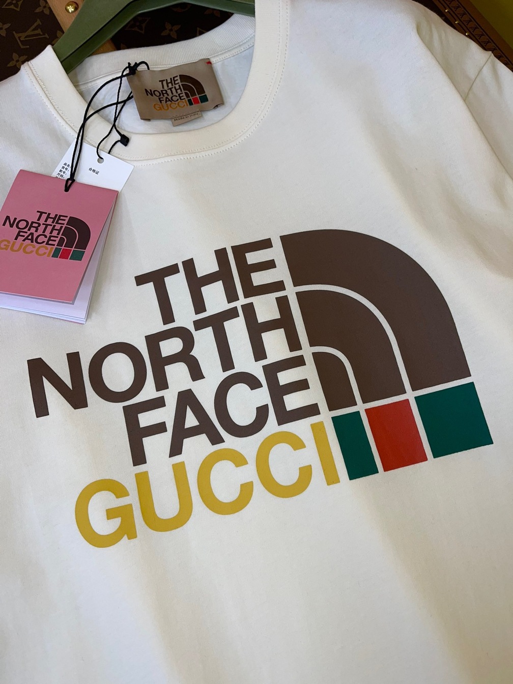 Tee Gucci X Tnf Basic White Ss2022