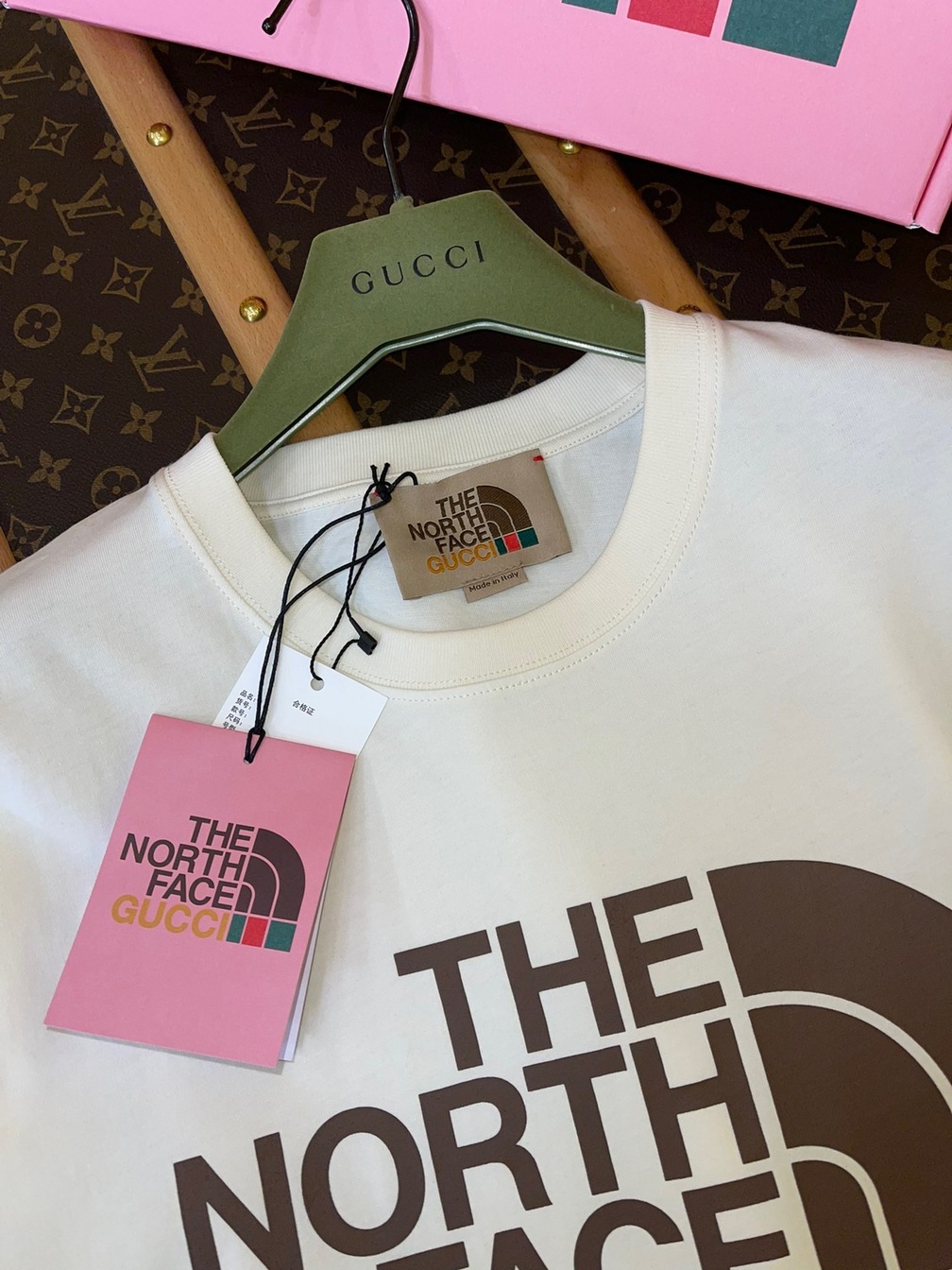 Tee Gucci X Tnf Basic White Ss2022