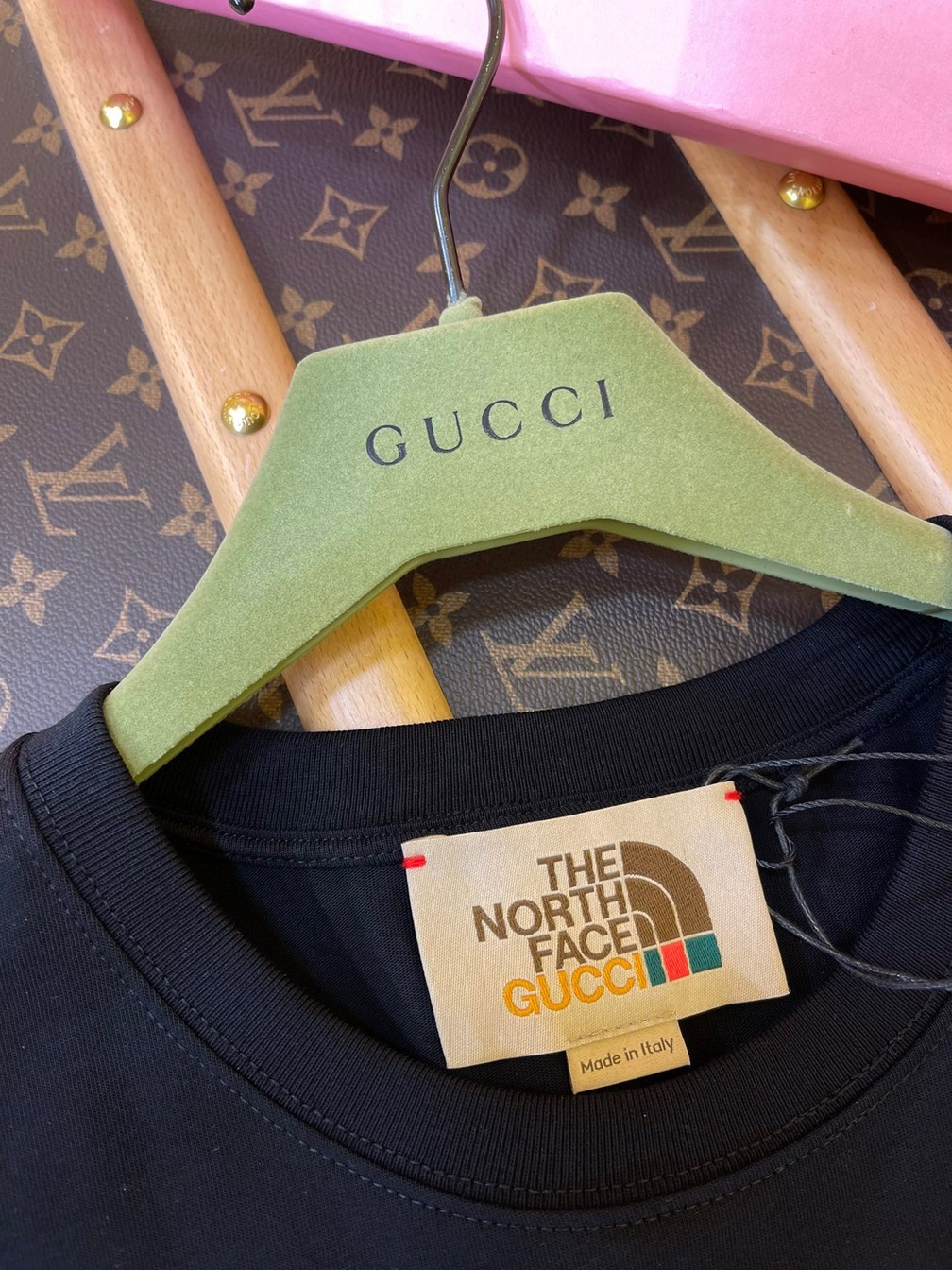 Tee Gucci X Tnf Cat Black Ss2022