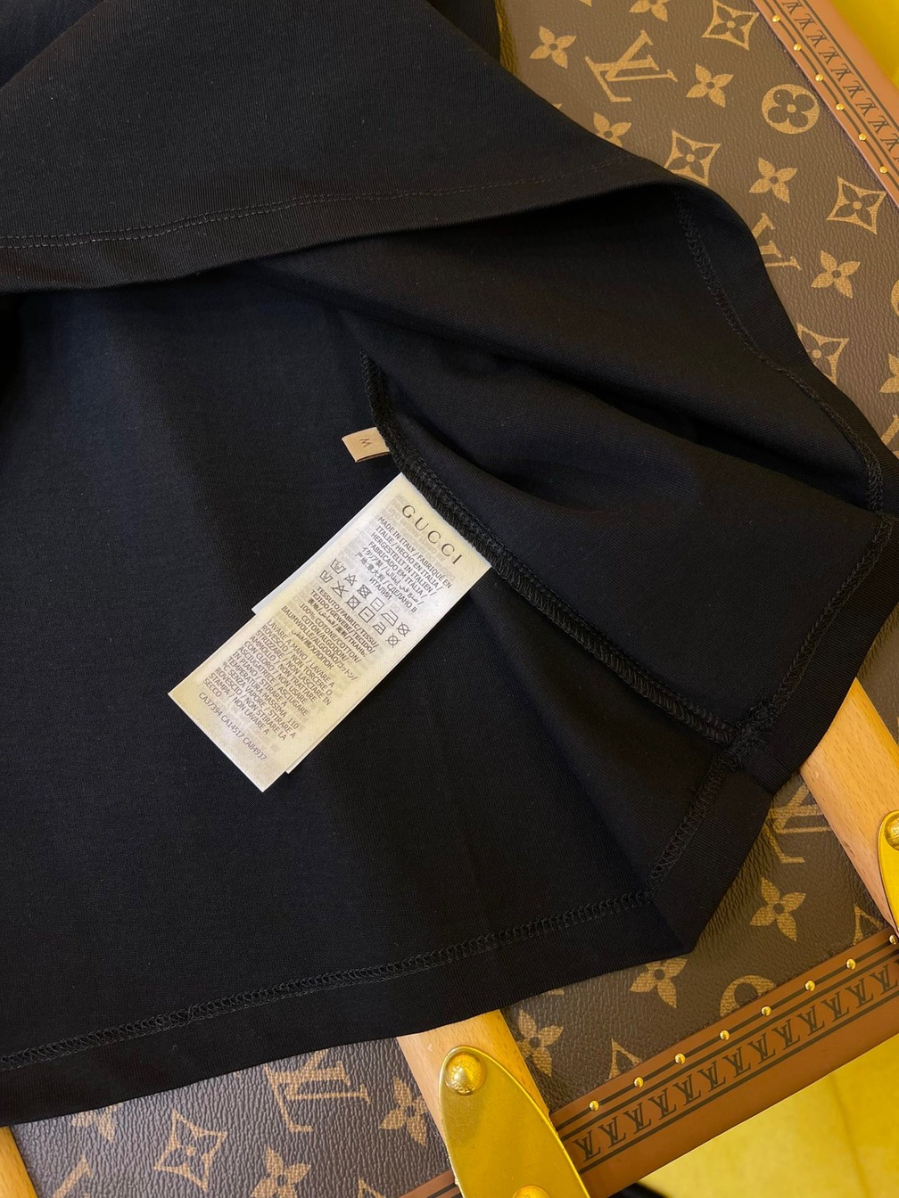 Tee Gucci X Tnf Cat Black Ss2022