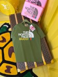 Tee Gucci X Tnf Cat Dark Green Ss2022