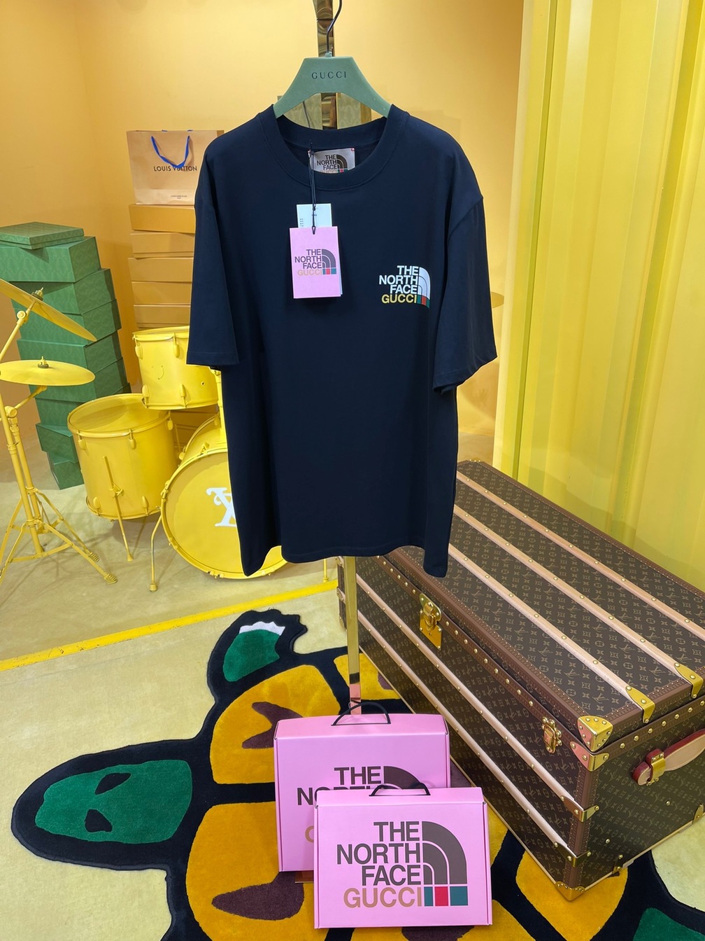 Tee Gucci X Tnf View Black Ss2022