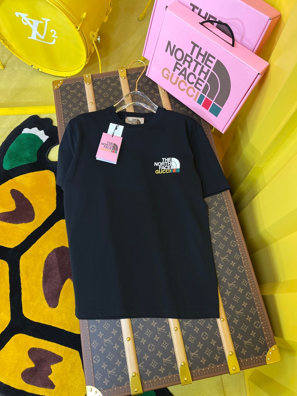 Tee Gucci X Tnf View Black Ss2022