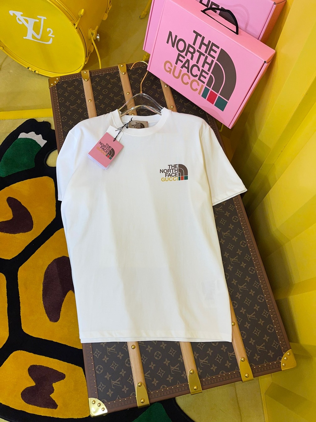 Tee Gucci X Tnf View White Ss2022