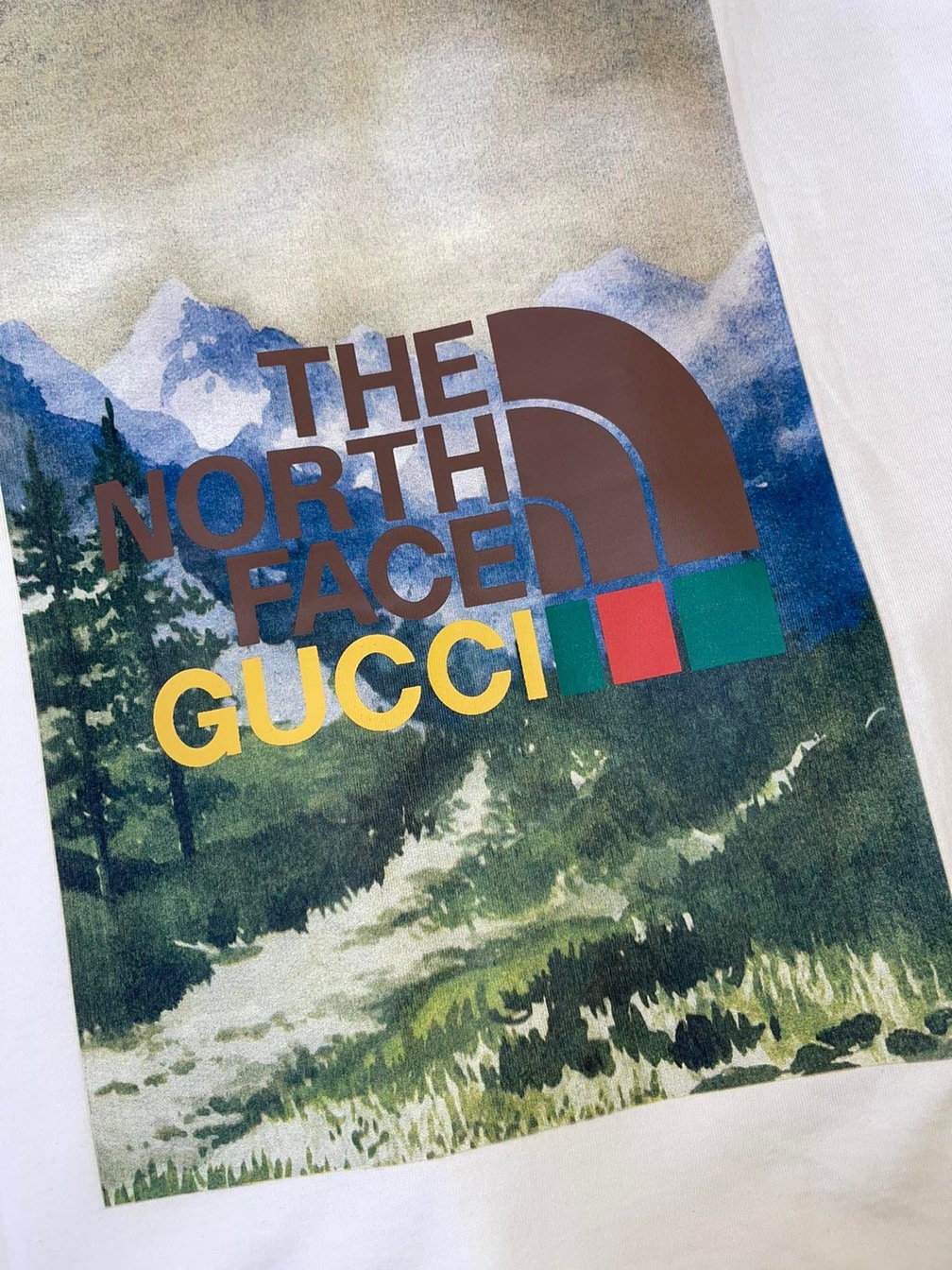 Tee Gucci X Tnf View White Ss2022