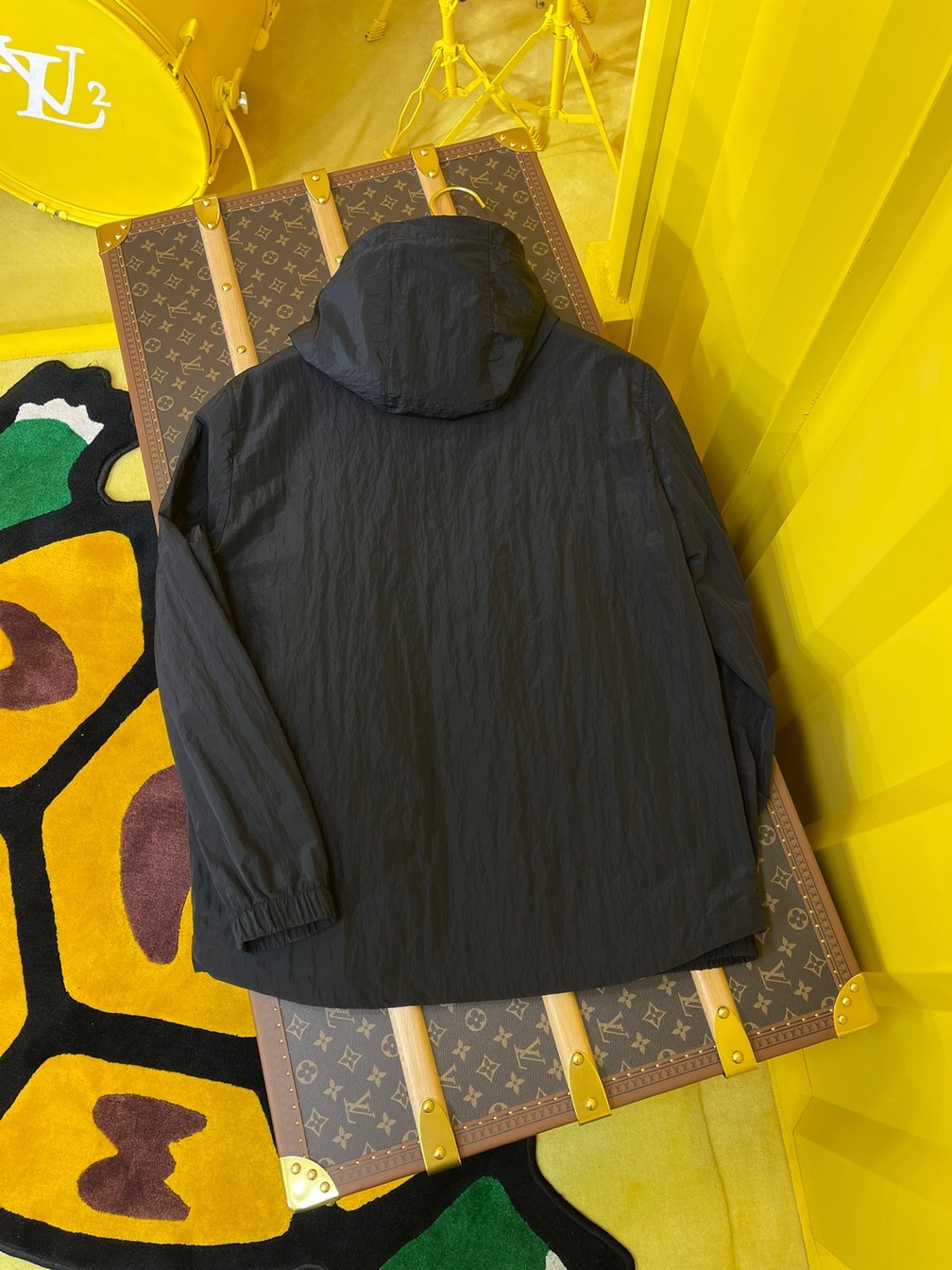 Jacket Loewe Black Zip Ss2022