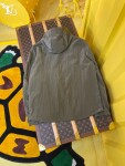Jacket Loewe Dark Green Zip Ss2022