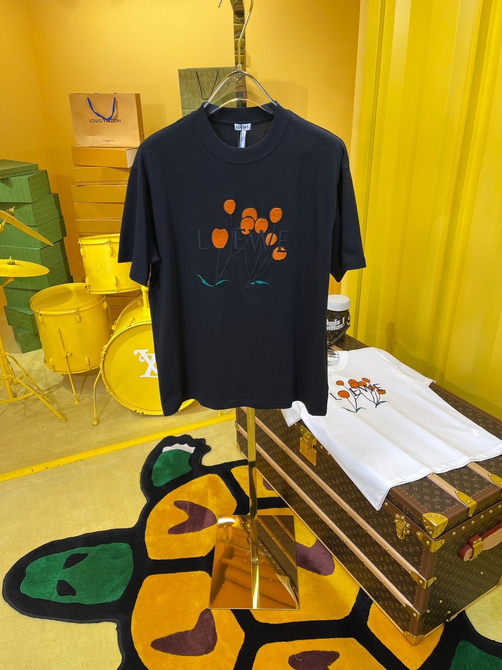 Tee Loewe Balloon Tree Black Ss2022