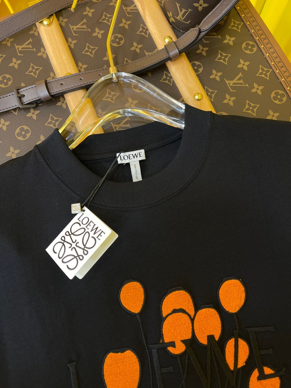 Tee Loewe Balloon Tree Black Ss2022
