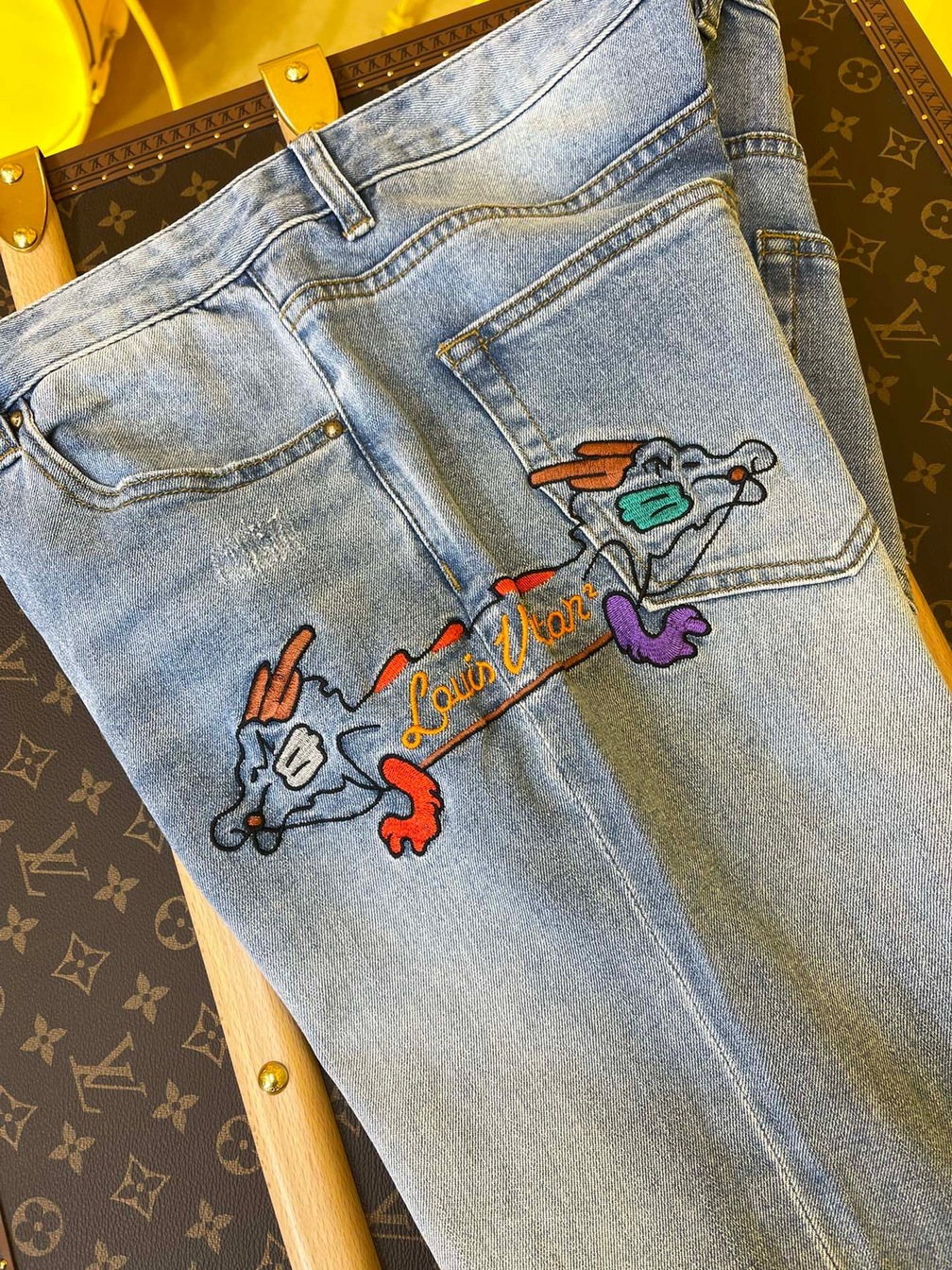 Jean Lv Dragon Denim Ss2022